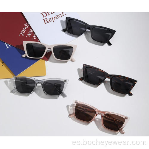 Venta caliente de alta calidad de lujo retro pequeño cuadrado cóncavo forma gradiente sombras deportes Sunglasse